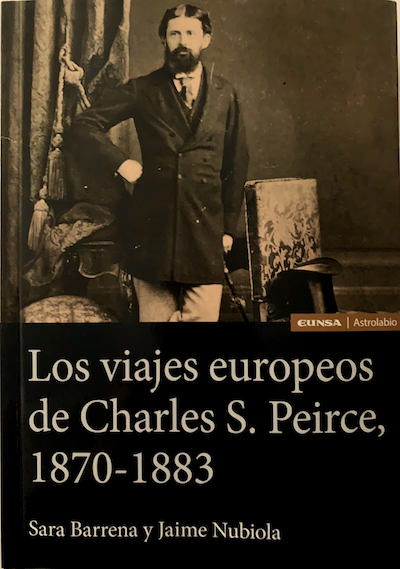 Cover of Los viajes europeos de Charles S. Peirce, 1870–1883